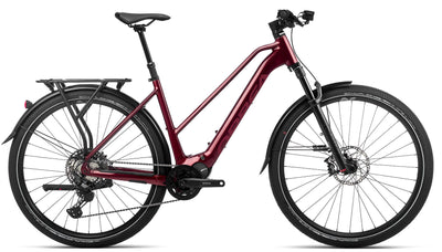 Bicicletas Electricas eUrbanas Orbea Kemen Mid 10 2022 Dark Red Gloss/Matt