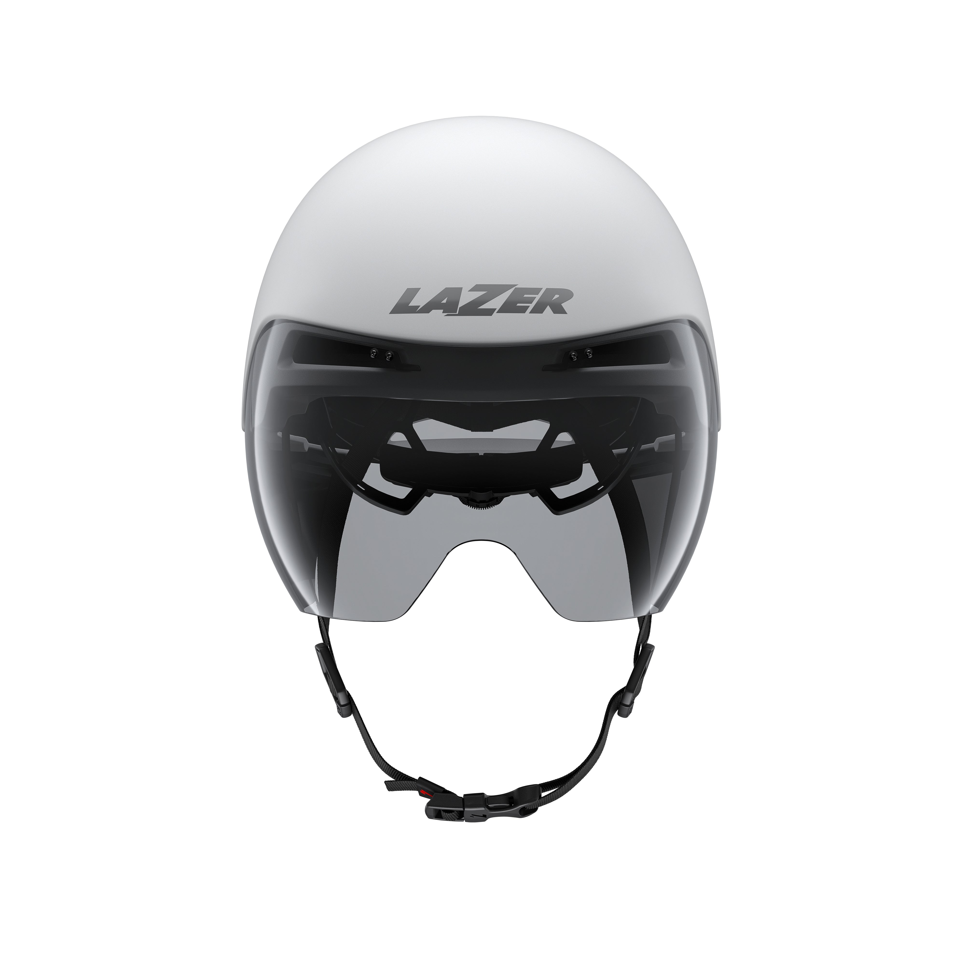 Casco Lazer Helmet Victor KC CE Unisex White Silver Matte #2
