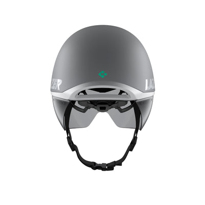 Casco Lazer Helmet Victor KC CE Unisex White Silver Matte #3