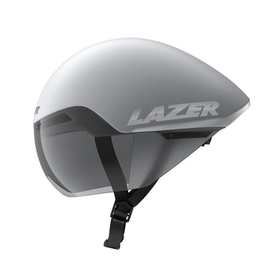 Casco Lazer Helmet Victor KC CE Unisex White Silver Matte #4