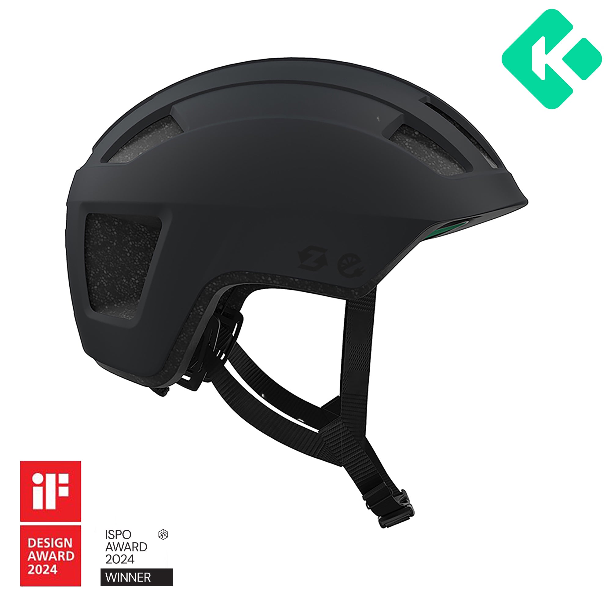 Casco Lazer Verde KC CE-CPSC Unisex Matte Grey Onyx