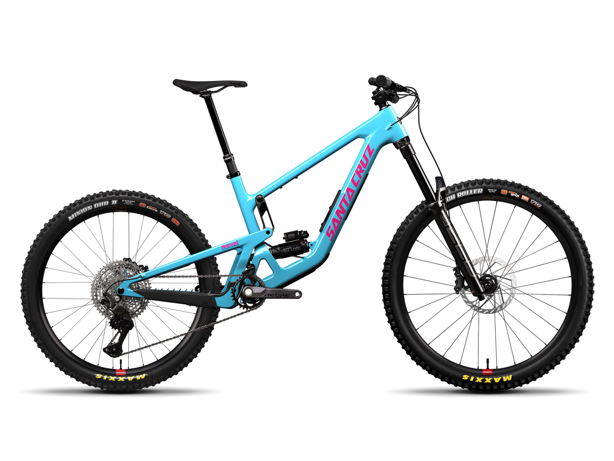 Santa Cruz Nomad Deore 2027 Gloss Aqua-Magenta