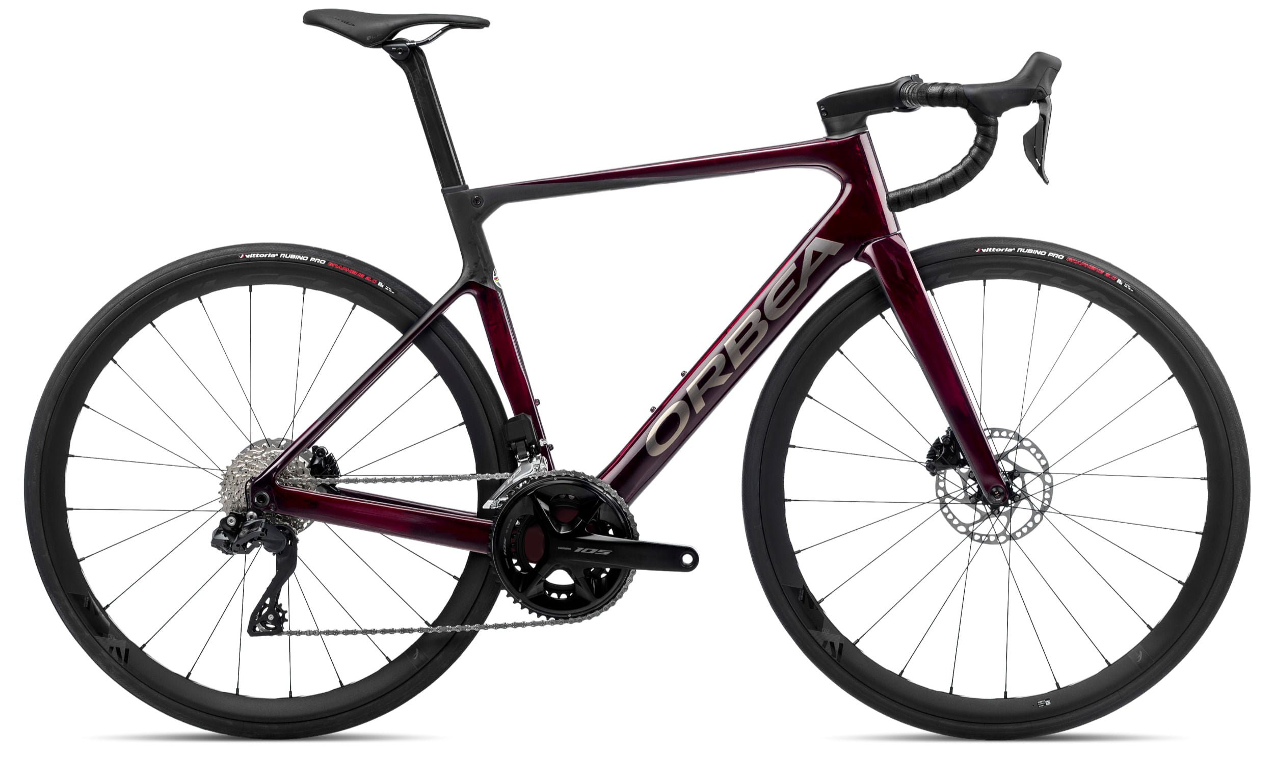 Orbea Orca M30iltd Pwr Red Wine Gloss/Carbon Raw Matt