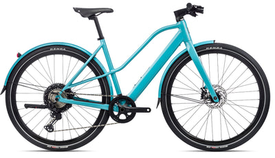 Bicicletas Electricas eUrbanas Orbea Vibe Mid H10 Mud 2023 Blue Gloss