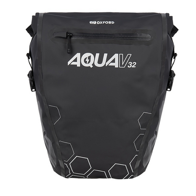 Alforja Oxford Aqua V QR Doble 16Lx2 Negro
