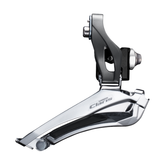 Desviador Delantero Shimano FD-R2000 Doble Soldado Negro/Plateado