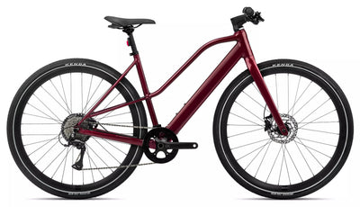 Orbea Vibe Mid H30 2024 Metallic Burgundy Red Gloss