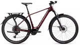 Elektrische Fietsen Orbea Kemen 10 2024 Dark Red Gloss/Matt