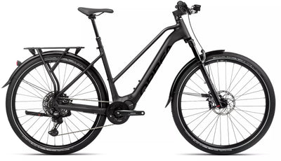 Bicicletas Electricas eUrbanas Orbea Kemen Mid 10 2024 Metallic Night Black Matt/Gloss