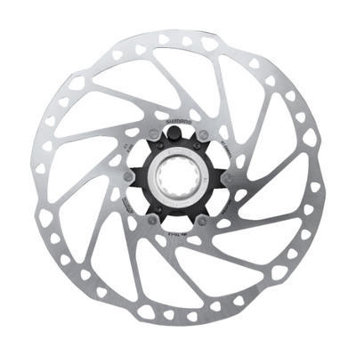 Disco Freno Shimano RT-EM600 Center Lock Anillo Cierre Interno Plata