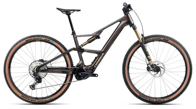 Bicicletas Electricas eTrail Orbea Rise Sl M10 630w 2025 Cosmic Carbon View/Golden Sand Gloss