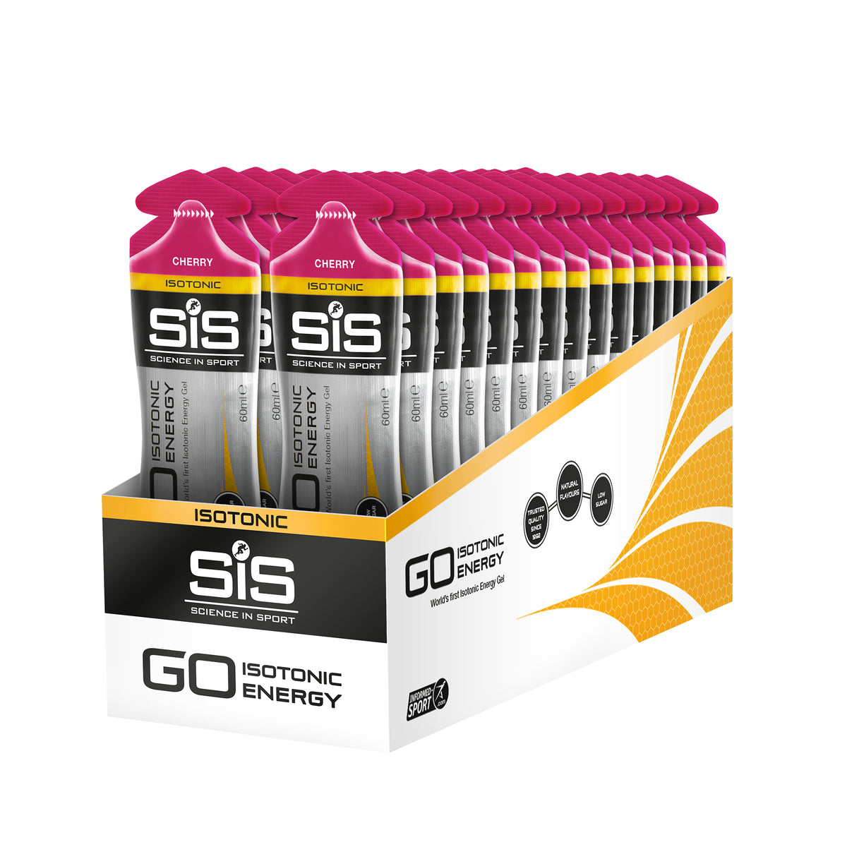 SIS GO Gel Energético Isotónico 60ml Cereza #2