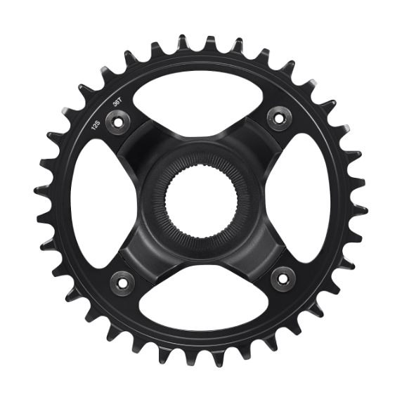Plato Shimano Steps SM-CRE80 53mm Sin Guia Cadena Negro