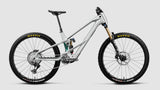 Elektrische Fietsen Orbea Wild LT M-Team RS 2027 Smooth Silver Matt/Escape Green C. View Gloss