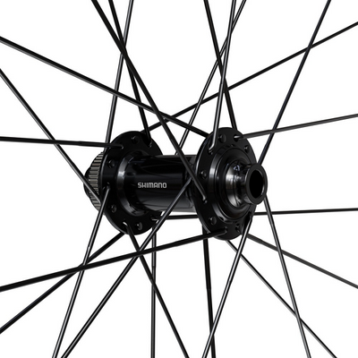 Rueda Delantera Shimano WH-RX180-TL-F12-700C Freno Disco Center Lock Negro #3