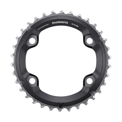 Plato Shimano SLX FC-M7000-11-2/FC-M7000-11-B2/FC-MT700-2/FC-MT700-B2 Negro