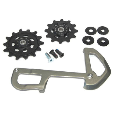 Roldanas X-Sync+Jaula Sram Cambio X01 12v Gris
