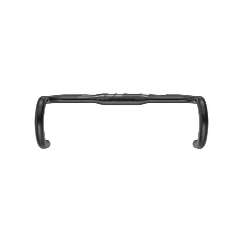 Manillar Zipp Service Course SL 80 Ergonomic 31.8 Aluminio Negro Mate Logo Brillo