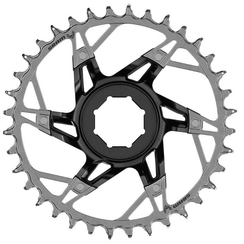 Plato Sram XX T-Type Eagle E-MTB Brose Direct Mount 1x12v Aluminio Negro/Plata