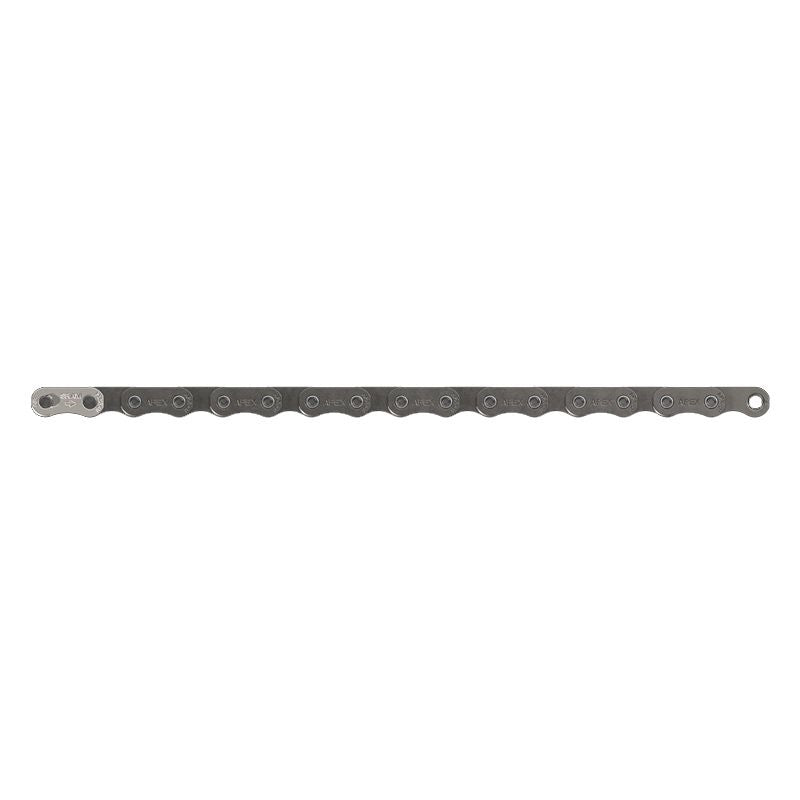 Cadena Sram Apex D1 Flattop 114 Eslabones Powerlock 12v Plata