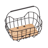 Panier Tubus Racktime Baskit Breeze Adaptateur Snapit Inclus 22L 47x33x24cm Noir