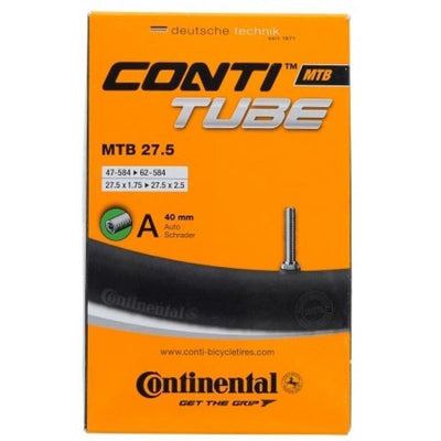 Cámara Continental Mtb 26x1.75/2.50 Valvula Standard Negro 40mm