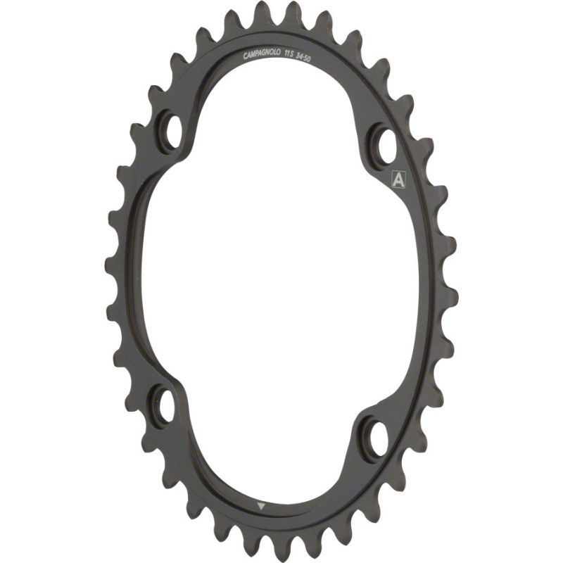 Plato Campagnolo Super Record 112 Bcd 4 Brazos 11v Negro