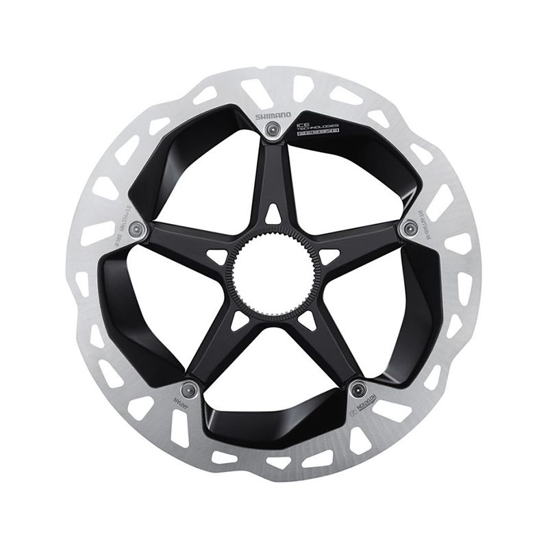 Disco Freno Shimano RT-MT900 Centerlock Ice-Tech XTR Plata/Negro