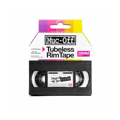 Cinta Llanta Muc-Off Rollo 50m Ancho 28mm Negro