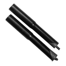 Prolongación Potencia Asista Acero 22.2mm 1" 10cm Negro