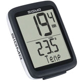 Fietscomputer Sigma BC 10.0 Bedraad Zwart