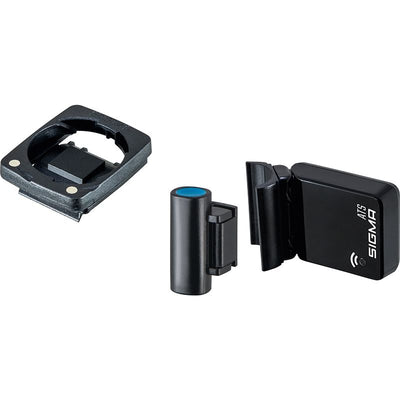 Kit Sigma CR2032 Ciclocomputador BC 5.0/8.0/10.0 Ats Inalambrico Soporte/Iman/Transmisor Negro