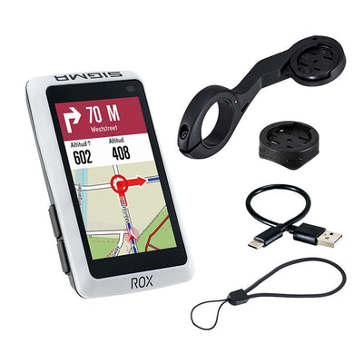 Ciclocomputador Sigma Rox 12.1 Evo Blanco