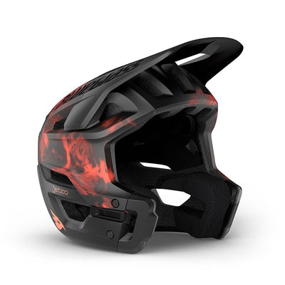 Casco Bluegrass Jethro Mips Black/Orange Coral Smoked Mate