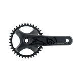 Jeu Pédalier/Plateau Campagnolo Ekar GT 104 Bcd 4 Branches 36t 1x13s Aluminium Noir