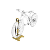 Support Sol Vélo Peruzzo Eco-Bamboo Support Chargeur E-Bike Marron