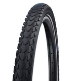 Schwalbe Marathon Mondial HS630 Performance RaceGuard Addix Rigid Tire Black Reflective