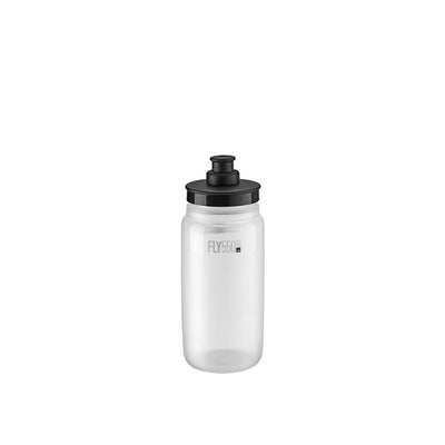 Bidon Elite Fly Tex Transparente Negro 550ml