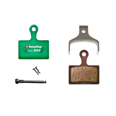 Pastillas Freno Swisstop 34C Shimano Dura Ace/TRP HD-T910/Hylex HD-C810/Tektro HDR510/HD R310/Rever MCX1 Verde