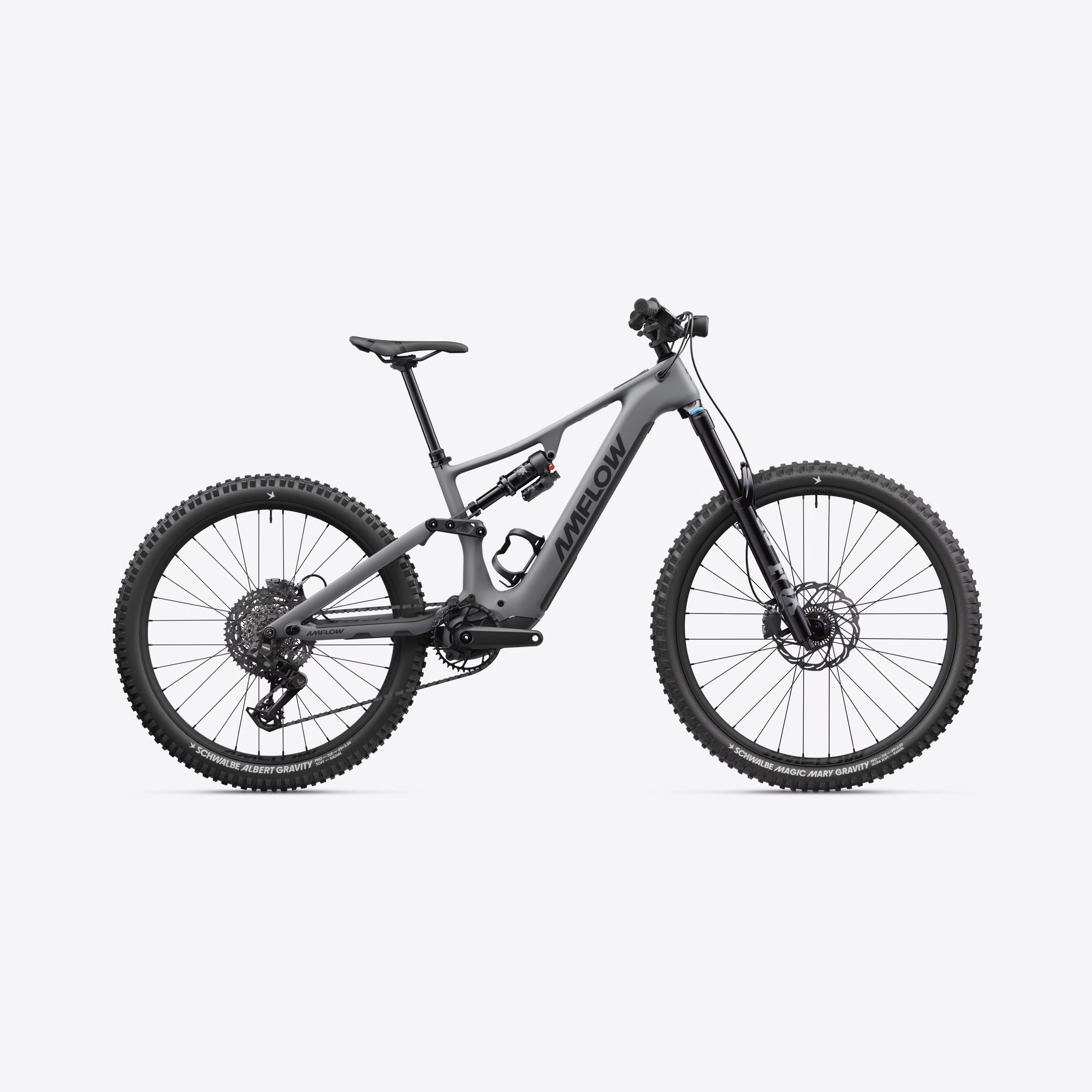 Amflow PR Carbon Pro EU 800Wh Battery Mullet Gris Basalto #2