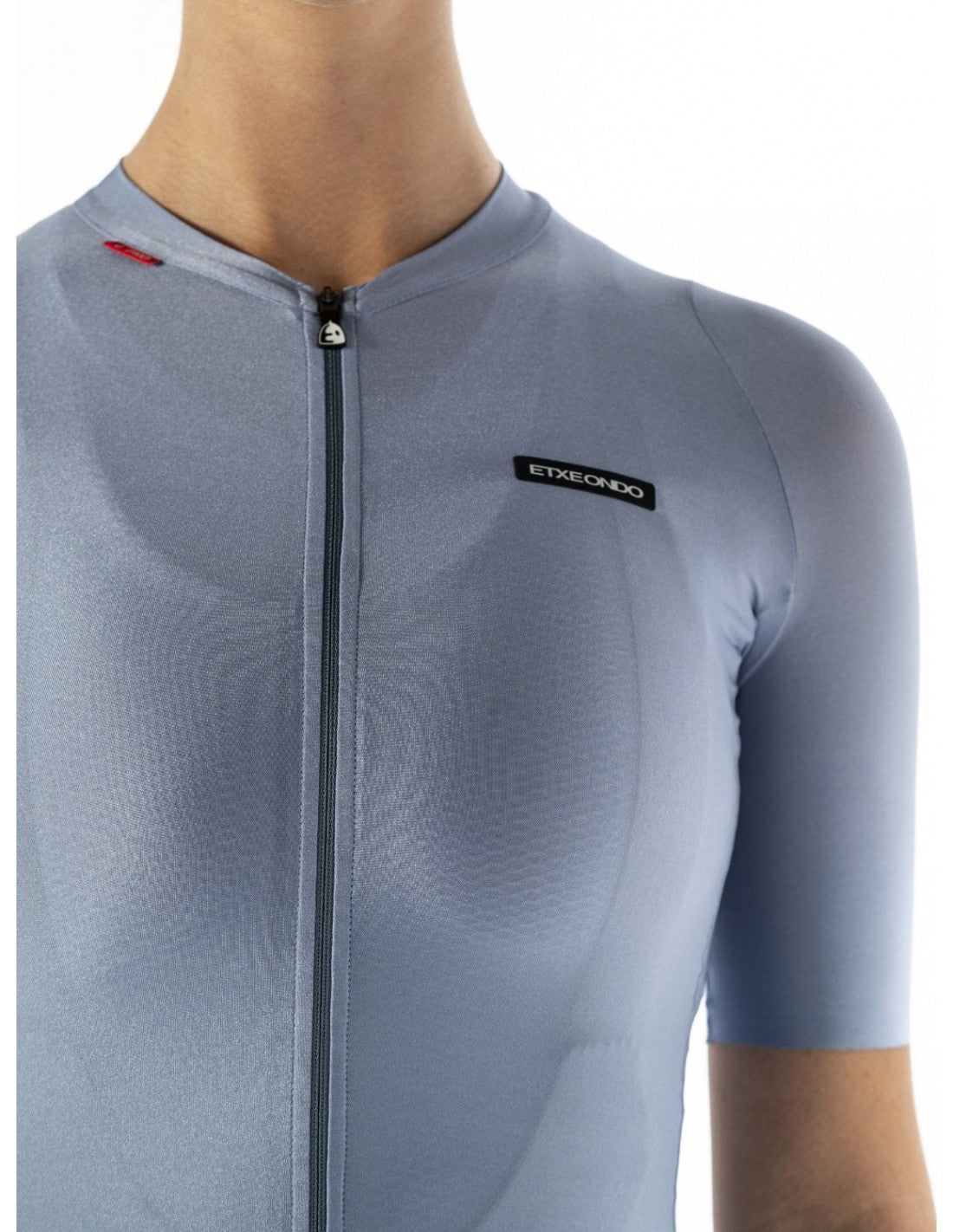 Alda Metalic Maillot Manga Corta Etxeondo Mujer Gris Perla #5