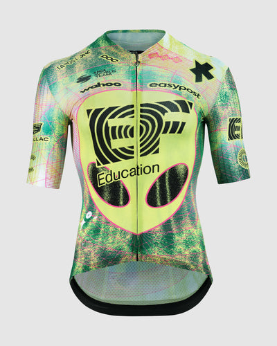 Maillot Manga Corta Assos Equipe RS S11 EF Close Encounter Hombre Alien Green