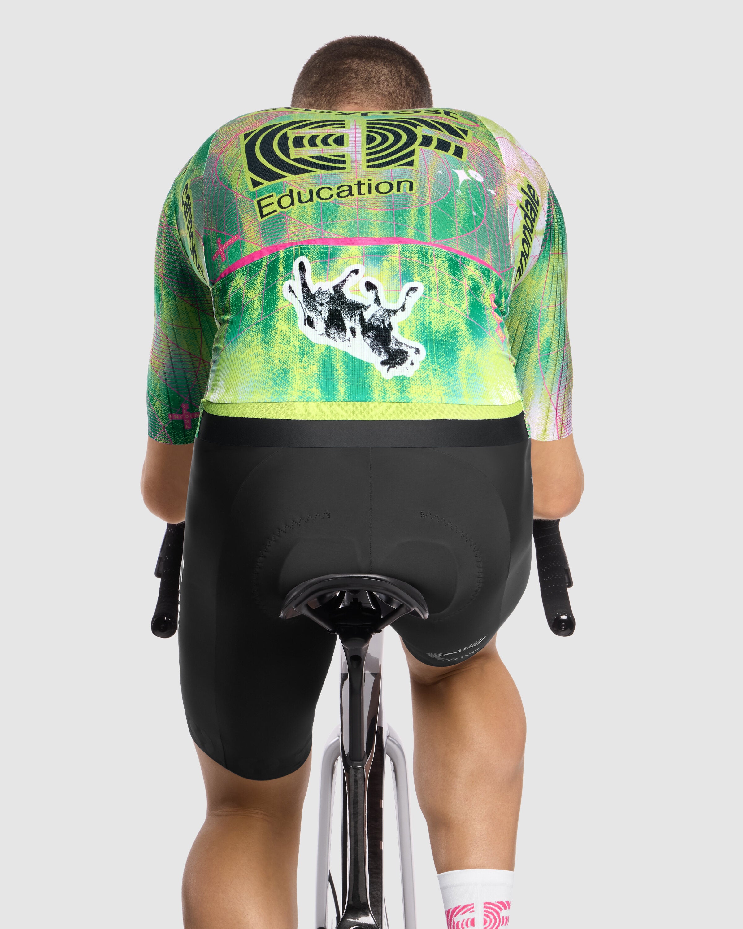 Maillot Manga Corta Assos Equipe RS S11 EF Close Encounter Hombre Alien Green #8