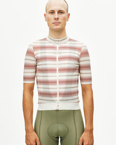 Maillot Manga Corta Pas Normal Studios Essential Hombre Off White Stripe #3