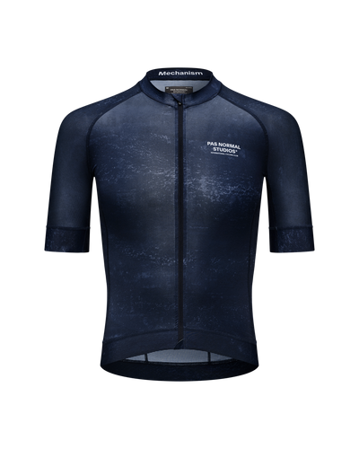 Maillot Manga Corta Pas Normal Studios Mechanism Hombre AOP Indigo #2