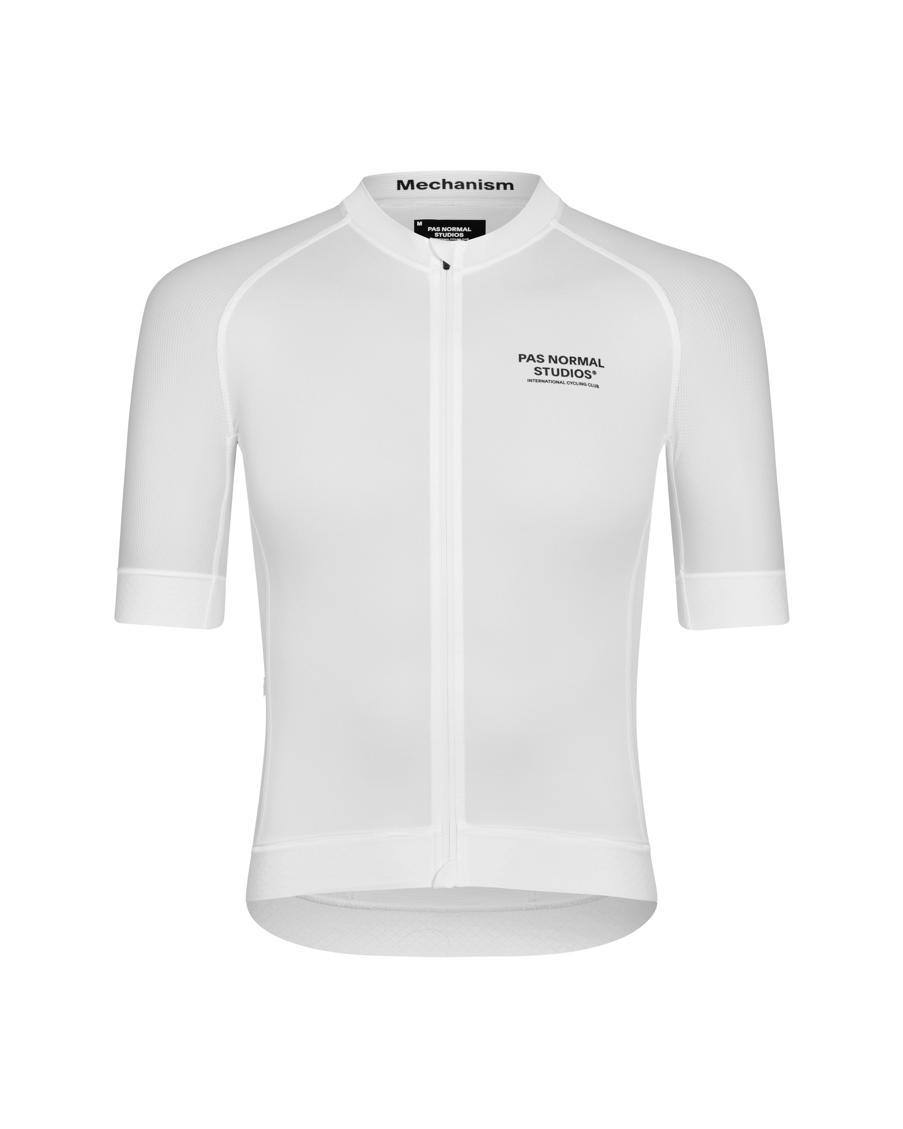Maillot Manga Corta Pas Normal Studios Mechanism Hombre Blanco #2