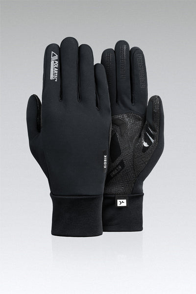 Guantes Largos Térmicos Polartec Bora 2.0 Gobik Unisex True Black