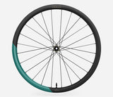Oquo Roue Arrière Gravel RP35LTD Shimano HG Metallic Jade