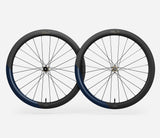 Oquo Jeu de Roues Gravel RP50LTD Shimano HG Metallic Navy Blue